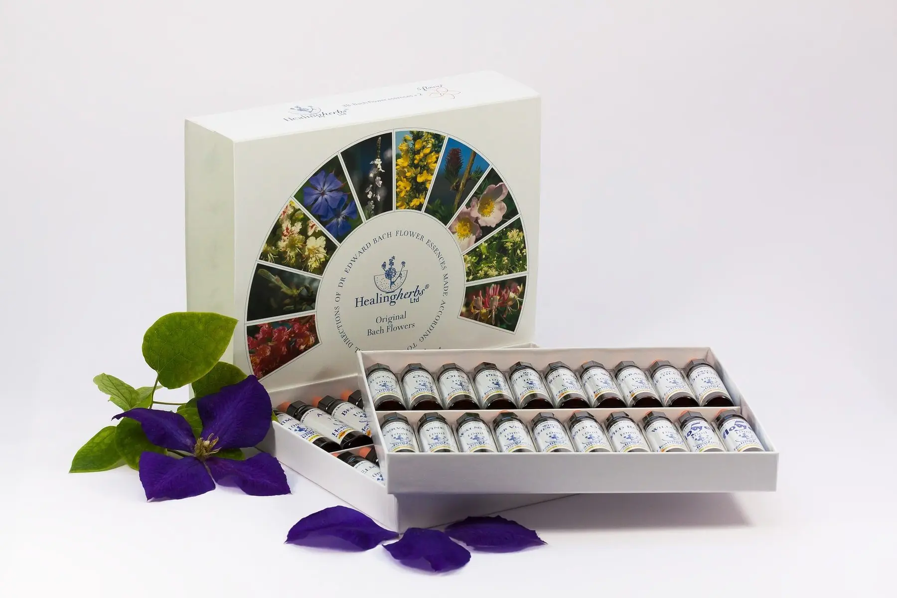 Frascos de flores de Bach para animales